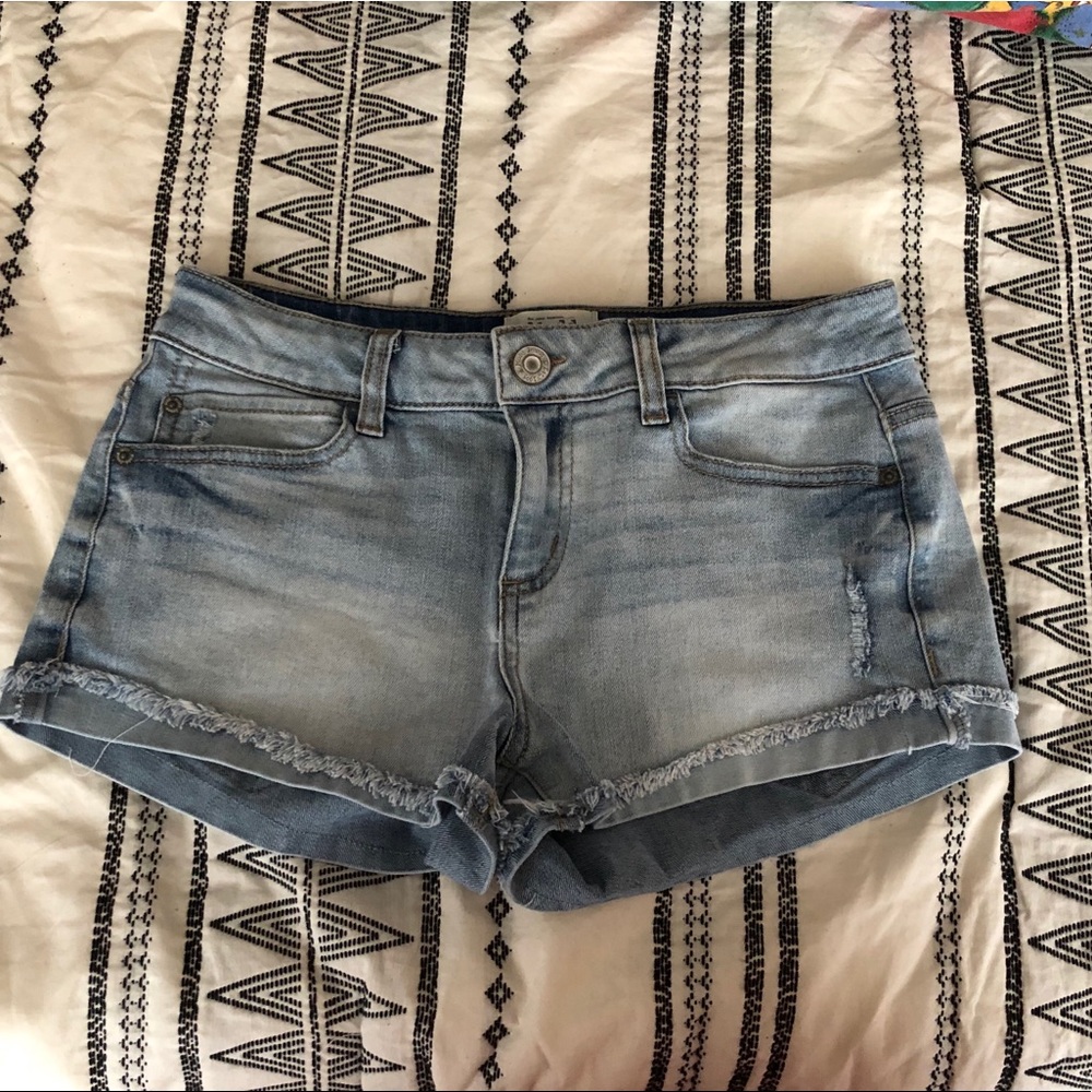 Light Blue Jean Shorts